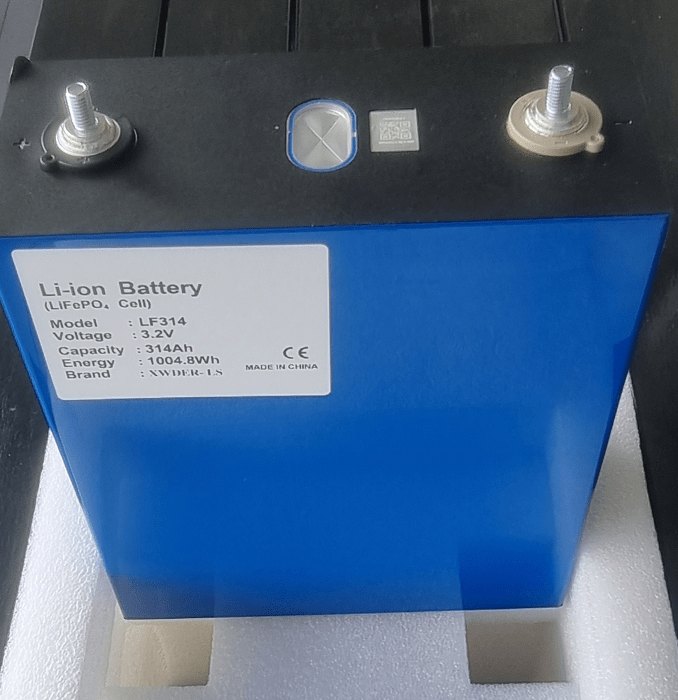 Lishen LiFePO4 272Ah